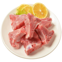 金锣 国产猪脊骨1kg 冷冻免切多肉猪龙骨 猪肉生鲜 猪骨高汤煲汤原料