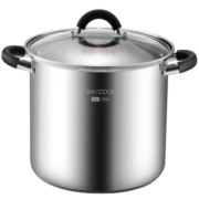 美厨（maxcook）汤锅304不锈钢 复底高汤锅28cm 燃气炉电磁炉通用 MCT3400