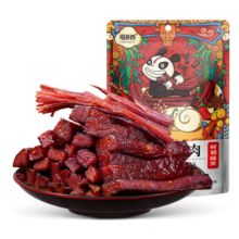 蜀道香 休闲零食 肉干肉脯 藏式风干牛肉干 特产小吃 香辣手撕牛肉100g