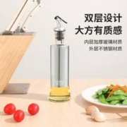 康巴赫油壶2瓶装玻璃油瓶喷油罐家用不锈钢