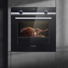 西门子 71升 嵌入式烤箱 家用大容量多功能烘焙电烤箱 欧洲原装进口 智能自清洁 HB557GES0W