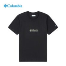 Columbia 哥伦比亚 户外情侣同款简约圆领运动短袖T恤 AE1363