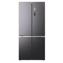 美的（Midea）9分钟急速净味529升一级能效十字对开双开门四开门家用智能电冰箱除菌BCD-529WSPZM(E)超薄大容量