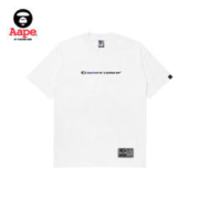 Aape 旗舰店男装春夏字母猿颜迷彩印花潮流短袖T恤1285XXK