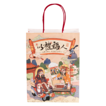 plus会员:茶颜悦色小纸袋 两种画面随机发货