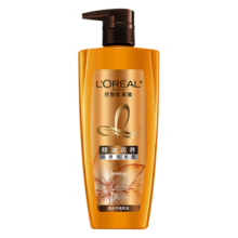 欧莱雅（LOREAL）洗发水700ml精油润养洗发露女士柔顺清洁止痒滋养护发 精油润养洗发露 700ml 1瓶