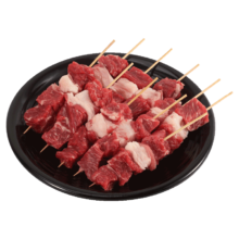 京东百亿补贴、Plus会员:即食家烧烤 牛肉串480g（24串）