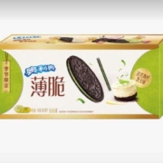 京东PLUS、3日10点、京东秒杀：奥利奥（Oreo）薄脆夹心饼干 青柠芝士味 薄片休闲零食点心 190g