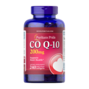 普丽普莱Puritan's Pride 辅酶q10软胶囊美国原装进口还原型Coq10片扣十备孕心机 【加强养护】200mg*240粒*1瓶