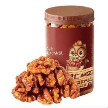 Plus会员、概率券:三只松鼠罐装坚果 琥珀核桃仁/500g