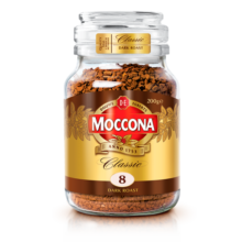 摩可纳 Moccona 进口超值200g无蔗糖添加 经典深度烘焙冻干速溶黑咖啡