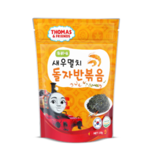 小火车Thomas海苔碎 托马斯韩国进口宝宝零食儿童拌饭紫菜 海鲜味35g