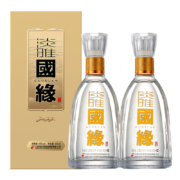 微信小程序：今世缘 国缘淡雅42度500ml 2瓶礼盒装