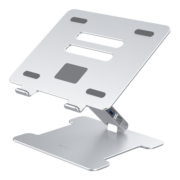 奥睿科（ORICO）铝合金笔记本支架扩展USB3.0 HUB 分线集线器拓展接口电脑可调升降散热器折叠便携LST-4A