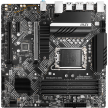 微星(MSI)PRO B660M-A DDR4 电脑主板 支持CPU 13490F/13400F/13700/12490F (INTEL B660/LGA 1700)1049元