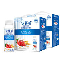 安慕希 希腊风味酸奶 草莓+燕麦200g*10盒