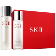 京东百亿补贴、PLUS会员：SK-II 神仙水230ml+清莹露160ml精华液 护肤品套装