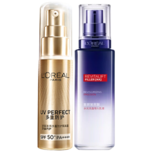 plus会员、京东百亿补贴:LOREAL PARIS 巴黎欧莱雅 欧莱雅小金管防晒霜30ml