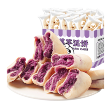 颜飘飘 无蔗糖紫薯芋泥饼 300g