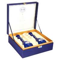YANGHE 洋河 梦之蓝 蓝色经典 M6 52%vol 浓香型白酒 500ml*2瓶 礼盒装