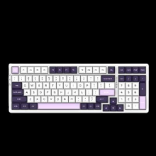 VGN V98PRO V2 三模客制化键盘 机械键盘 蒸汽波轴Pro 黑加仑