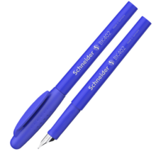 施耐德（Schneider）钢笔学生成人练字笔男女三四年级办公专用签字笔德国进口墨水笔F尖BK402蓝色