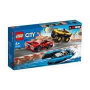 LEGO 乐高 玩具男孩城市系列60395百变改装赛车 积木男孩