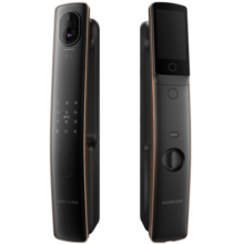 鹿客（lockin）S50MPro-H大屏猫眼版 指静脉锁全自动智能门锁密码锁非指纹锁 S50MPro-H星云灰 大屏猫眼版
