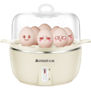 plus会员：志高（CHIGO）煮蛋器 家用蒸蛋器电蒸锅 可煮7个蛋