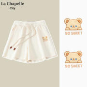 La Chapelle City 拉夏贝尔 女士休闲短裤+女士纯棉短袖