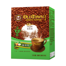 旧街场（OLDTOWN）速溶榛果味白咖啡马来西亚进口三合一老街咖啡粉38g*10条固体饮料
