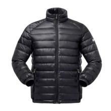 黑冰（BLACKICE）户外保暖轻量便携羽绒内胆立领休闲羽绒服F8934901M D 藏蓝 XL