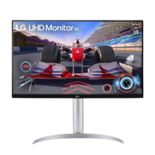 LG 27UQ750 27英寸 HVA 4K 144Hz 专业显示器 HDR400 Type-C 90W HDMI2.1 升降旋转底座 内置音箱 DCI-P3 95%