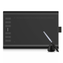 绘王（HUION） H1060P数位板手绘板无源绘图板电脑绘画板网课手写输入写字板