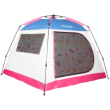 迪卡侬（DECATHLON）帐篷户外便携式折叠露营野营自动野外速开沙滩防晒 速开帐野餐星球