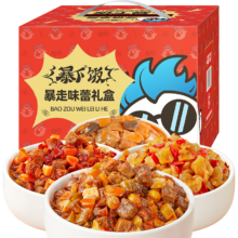 京东百亿补贴、PLUS会员：吉香居 暴下饭牛肉辣酱礼盒200g*4瓶