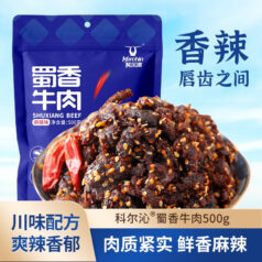再降价、京东百亿补贴：Kerchin 科尔沁 蜀香牛肉 麻辣味 500g