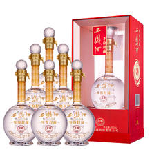 西凤酒 年份封藏 金尊 52度 凤香型白酒 500ml*6瓶整箱装（内含礼袋）