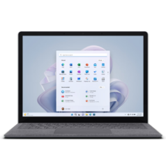 微软Surface Laptop 5 笔记本电脑 i7 8G+256G 亮铂金 Evo认证15英寸2.2K高色域触控屏 大屏幕轻薄本