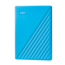 西部数据（WD） 移动硬盘 USB3.0 My Passport随行套装版 2.5英寸机械移动硬盘 【随行版】蓝色|硬件加密 兼容Mac 套装版 2TB