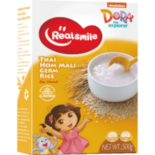 RealSmile 泰国进口茉莉香胚芽米 朵拉联名宝宝辅食婴儿米糊粥营养主食500g44.9元 (券后省10)