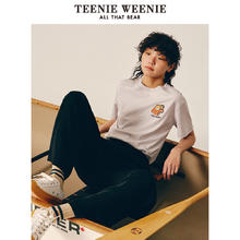 TEENIE WEENIE TeenieWeenie小熊奥莱卡通T恤女夏季女韩版时尚休闲款短袖t恤