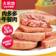 大希地 午餐肉 290g 冷冻 儿童休闲零食火腿肠烧烤火锅食材