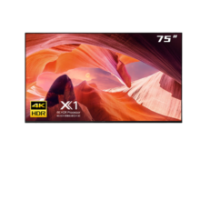 索尼（SONY）KD-75X80L 75英寸4K HDR 智能网络高清平板液晶电视机客厅彩电家用 75英寸