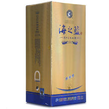 YANGHE 洋河 蓝色经典 海之蓝 42度 520ml 单瓶装 绵柔浓香型白酒