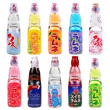 Hata 哈达矿泉 日本原装进口哈达波子汽水/哈塔弹珠汽水200ml*5瓶果味网红饮料