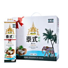 plus会员：高沃（GAOWO）海南1号正宗海南泰式鲜榨椰汁礼盒装1L*6瓶 整箱 *2件+凑单