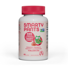 SmartyPants益生菌益生元猫头鹰软糖草莓味 儿童益生菌 45粒/罐 3岁+ 儿童零食营养健康
