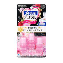 小林制药（KOBAYASHI）进口小熊洁厕凝胶粉红玫瑰香型 7.5g/瓶 3瓶装 清洁马桶去除异味19.9元