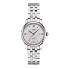 天梭（TISSOT）瑞士手表 力洛克系列钢带自动机械女表T006.207.11.038.00